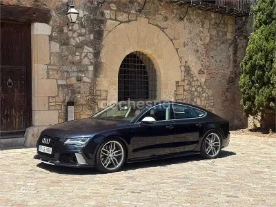 Usado Audi A7 Sportback 300 CV (220 kW) 2011 Azul Utilitario