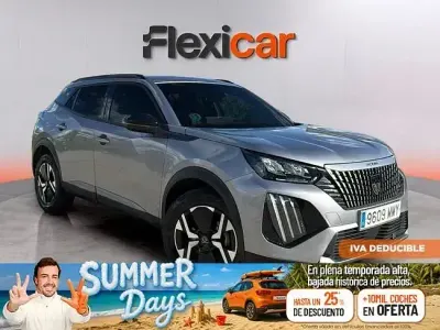 Usado Peugeot 2008 Allure 130 CV (95 kW) 2024 Gris SUV