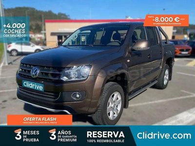 Usado VW Amarok Trendline 122 CV (89 kW) 2010 Marrón Pickup/Camioneta