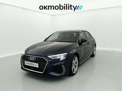 Usado Audi A3 Sportback S-Line 150 CV (110 kW) 2023 Azul Utilitario