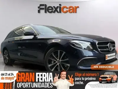 Brugt Mercedes E300 320 HK (235 kW) 2020 Blå Stationcar