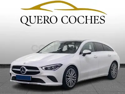 Usado Mercedes CLA220 Shooting Brake 190 CV (139 kW) 2021 Blanco Familiar