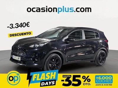 Usado Kia Sportage 136 CV (100 kW) 2022 Negro SUV
