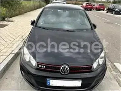 Usado VW Golf VI GTI 210 CV (154 kW) 2011 Negro Utilitario