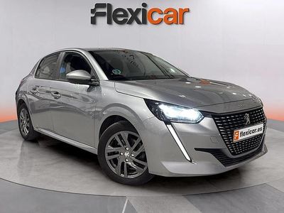 Usado Peugeot 208 Active 100 CV (73 kW) 2021 Gris Utilitario