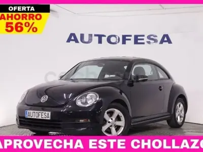Usado VW Beetle Design 105 CV (77 kW) 2012 Negro Utilitario