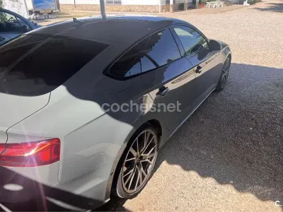 Usado Audi A5 Sportback 163 CV (119 kW) 2020 Gris / plata Utilitario