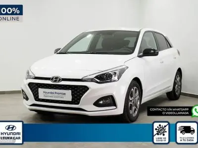 Usado Hyundai i20 100 CV (73 kW) 2020 Blanco Utilitario
