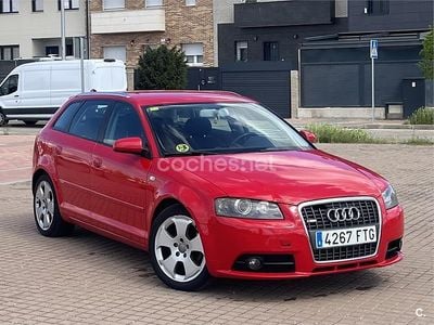 Usado Audi A3 Attraction 140 HP (102 kW) 2007 Vermelho Citadino