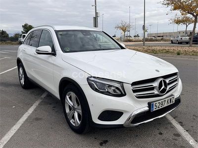 Usado Mercedes GLC220 170 CV (125 kW) 2019 Blanco SUV