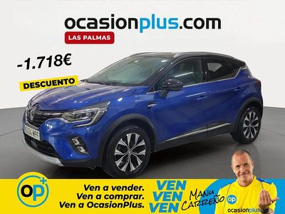 Usado Renault Captur Techno 90 CV (66 kW) 2024 Azul SUV