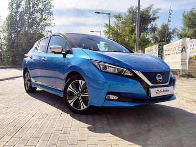 Usado Nissan Leaf Tekna 110 kW (150 CV) 2020 Azul Utilitario