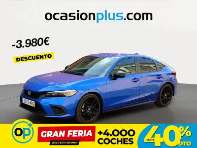 Usado Honda Civic Sport 184 CV (135 kW) 2022 Azul Berlina