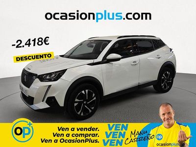 Usado Peugeot 2008 Allure 130 CV (95 kW) 2021 Blanco SUV
