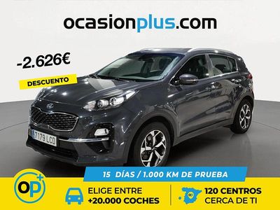 Usado Kia Sportage 136 CV (100 kW) 2019 Gris SUV