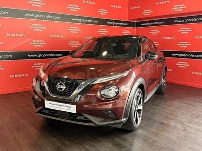 Usado Nissan Juke Tekna 114 CV (83 kW) 2021 Granate SUV