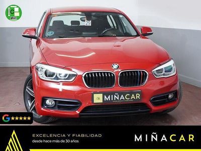 Usado BMW 118 150 CV (110 kW) 2016 Rojo Utilitario