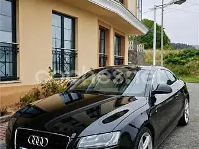 Usado Audi A5 S-Line 170 CV (125 kW) 2009 Negro Coupe