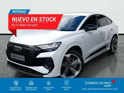 Usado Audi Q4 Sportback e-tron S-Line 150 kW (204 CV) 2025 Blanco SUV