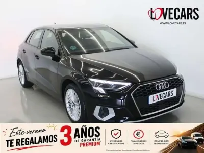 Usado Audi A3 Sportback Advanced 116 CV (85 kW) 2021 Negro Utilitario