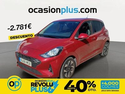 Usado Hyundai i10 63 CV (46 kW) 2024 Rojo Utilitario