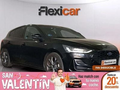 Usado Ford Focus ST-Line 125 CV (91 kW) 2023 Negro Berlina
