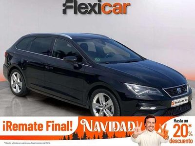 Negro Usado 2019 Seat Leon ST FR Familiar | 13.490 € (Precio justo)