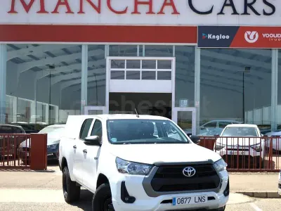 Usado Toyota HiLux 150 CV (110 kW) 2021 Blanco Pickup/Camioneta