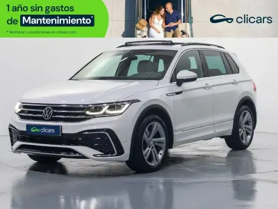 Usado VW Tiguan R-line 150 CV (110 kW) 2022 Blanco SUV