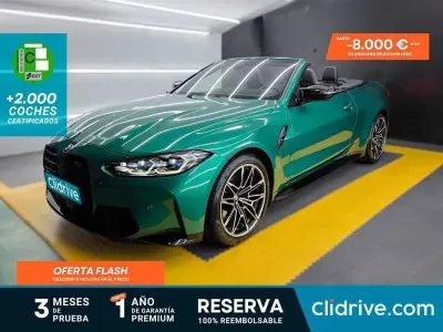 Usado BMW M4 Cabriolet Competition Edition 510 CV (375 kW) 2022 Verde Descapotable