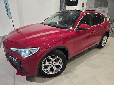 Rojo Usado 2020 Alfa Romeo Stelvio Executive SUV | 21.990 € (Precio justo)