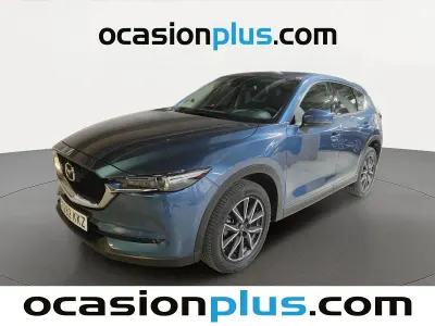 Usado Mazda CX-5 150 CV (110 kW) 2018 Azul SUV