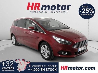 Usado Ford S-MAX Titanium 180 CV (132 kW) 2017 Rojo Monovolumen