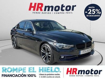 Usado BMW 318 Sport Line 150 CV (110 kW) 2017 Negro Berlina