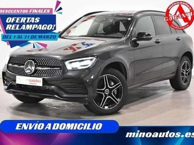 Usado Mercedes GLC300 AMG line 310 CV (228 kW) 2021 Gris SUV