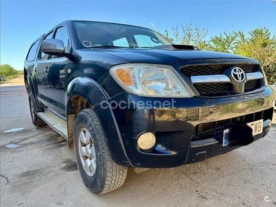 Usado Toyota HiLux 171 CV (125 kW) 2007 Negro Pickup/Camioneta