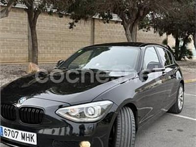 Usado BMW 116 Sport Line 116 CV (85 kW) 2012 Negro Utilitario