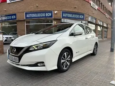 Usado Nissan Leaf Acenta 109 kW (149 CV) 2019 Blanco Utilitario