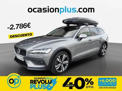 Usado Volvo V60 CC Pro 190 CV (139 kW) 2019 Gris / plata Familiar