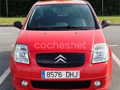 Brugt Citroën C2 VTR Sport 70 HK (51 kW) 2005 Rød Hatchback