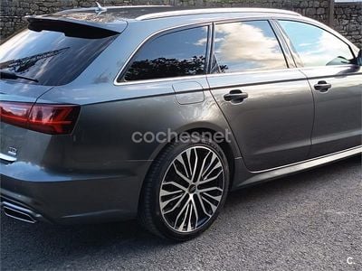Usado Audi A6 Competition 190 CV (139 kW) 2015 Gris / plata Familiar