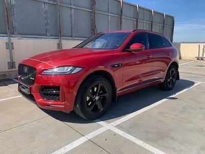 Usado Jaguar F-Pace R-Sport 180 CV (132 kW) 2017 Granate SUV