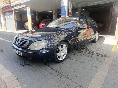 Usado Mercedes S400 250 CV (183 kW) 2001 Azul Berlina