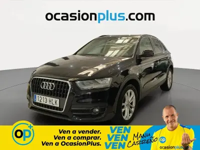 Usado Audi Q3 Advanced Plus 140 CV (102 kW) 2012 Negro SUV