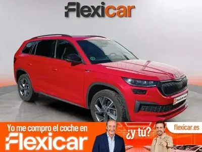 Usado Skoda Kodiaq SportLine 150 CV (110 kW) 2024 Rojo SUV