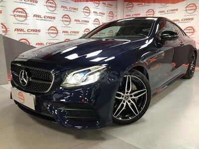 Usado Mercedes E220 194 CV (142 kW) 2018 Azul Coupe
