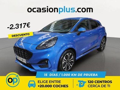 Usado Ford Puma ST-Line 125 CV (91 kW) 2023 Azul Recogida