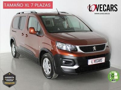 Usado Peugeot Rifter Active 100 CV (73 kW) 2019 Marrón Monovolumen