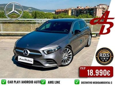 Käytetty Mercedes A180 116 HP (85 kW) 2019 Harmaa Viistoperä