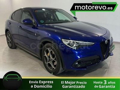 Azul Usado 2021 Alfa Romeo Stelvio Sprint SUV | 24.990 € (Un poco caro)